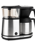 Bonavita 5-Cup One-Touch Thermal Carafe Coffee Brewer side profile on white background.
