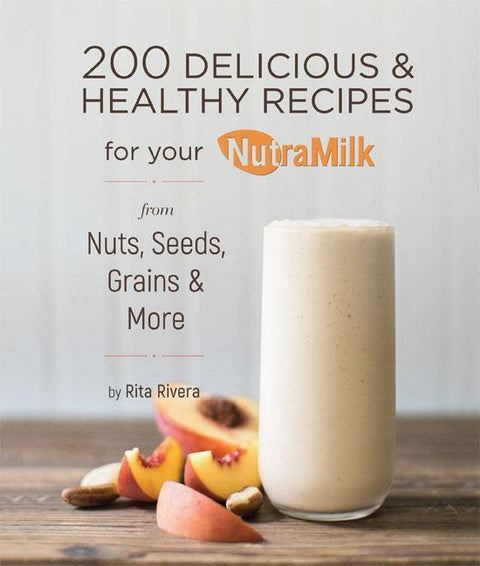 Nutramilk recipe book front cover.
